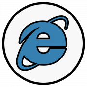 Foto png logo di Internet Explorer