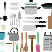 Кухонные инструменты посуда PNG Images HD