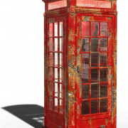 London Telephone Booth PNG -afbeelding