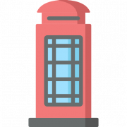 London Telephone Booth PNG Photo