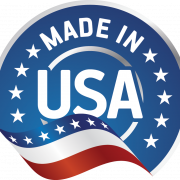 ผลิตใน USA Stamp โปร่งใส