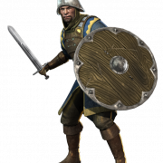 Immagini PNG del soldato medievale