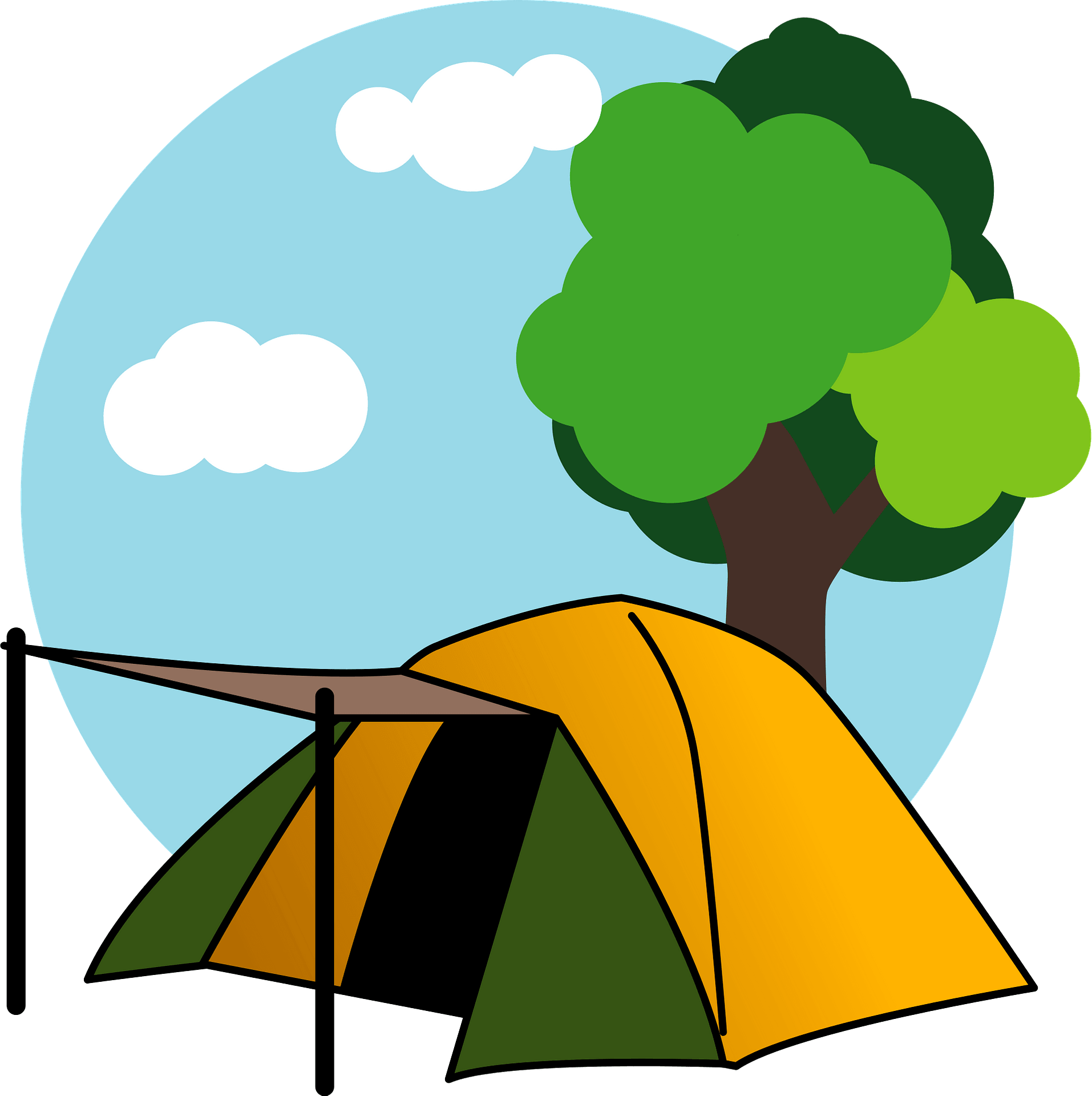 Outdoor Activity Campsite PNG Images HD