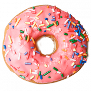 Pink Donut png kostenloses Bild