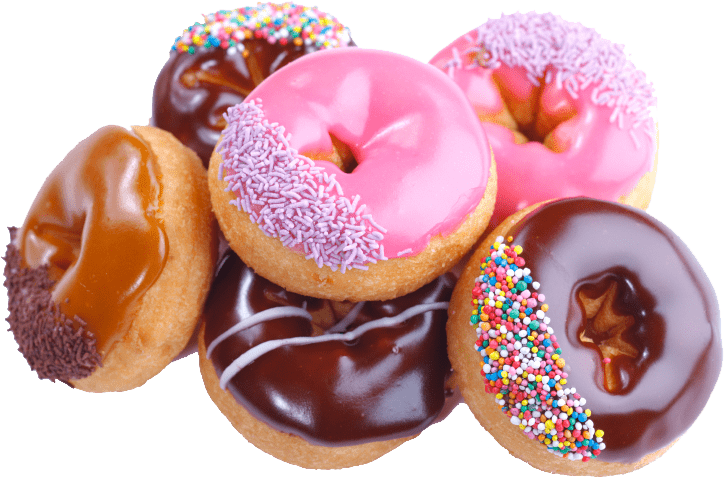 Imagem rosa png de donut