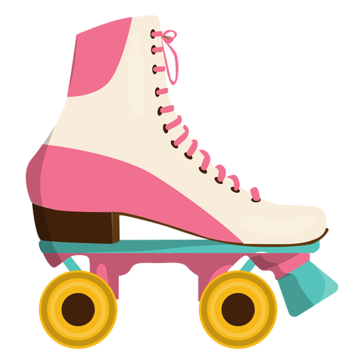 Pink Roller Skates PNG Images