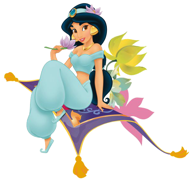 Principessa Jasmine trasparente