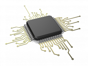 Processor Chip PNG Cutout