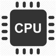 Arquivo de imagem PNG de chip de processador