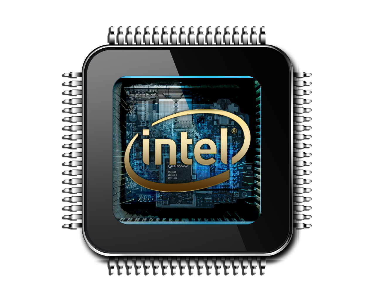 Processor Chip PNG Image HD