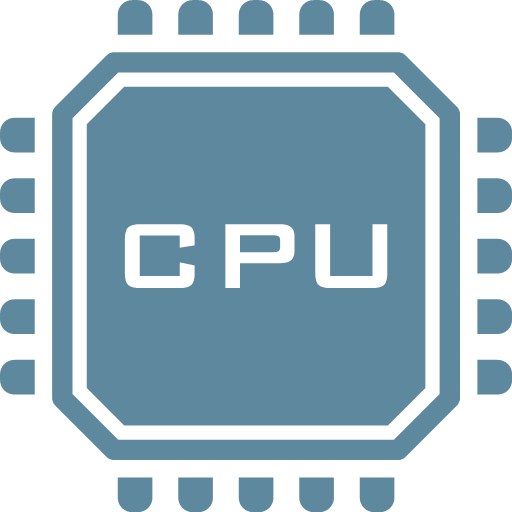 Processor Chip PNG Image