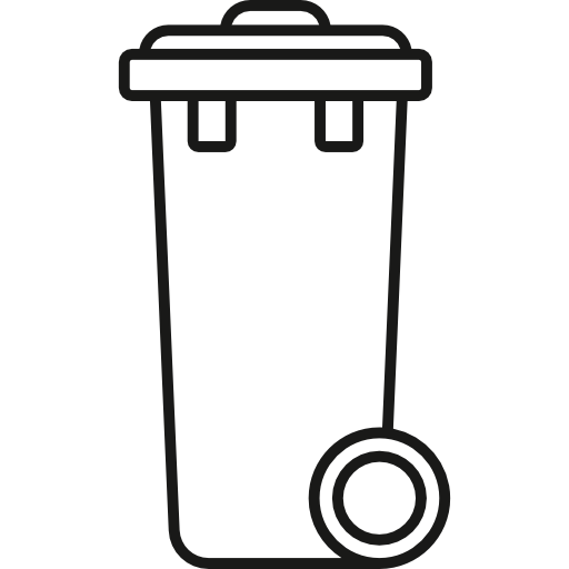Recycle Bin Trash PNG Cutout