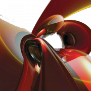 Red Abstract PNG File