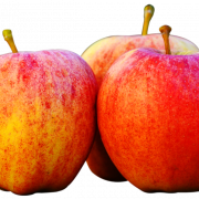 قطع التفاح الأحمر