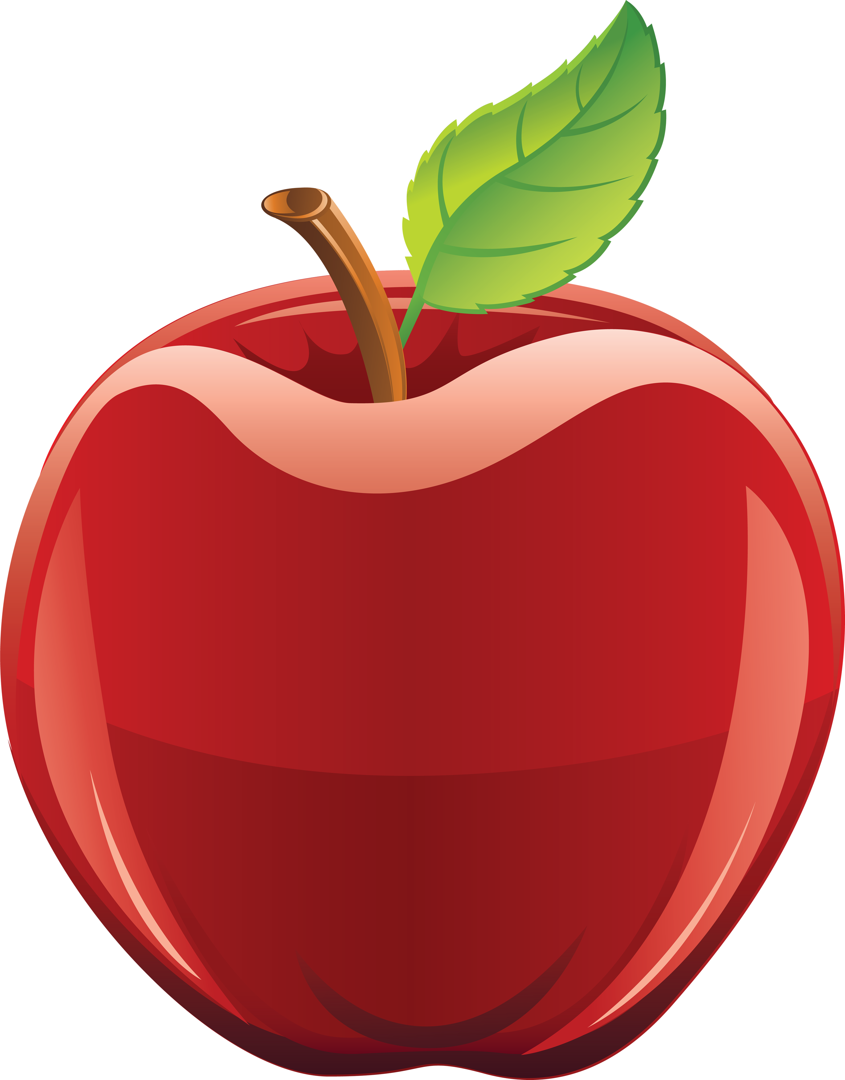 Red Apple PNG File