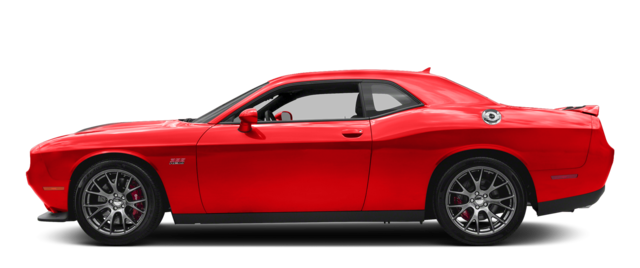 Red Dodge Challenger PNG Cutout
