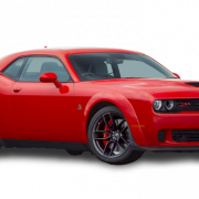 Imagem PNG de Dodge Challenger vermelho