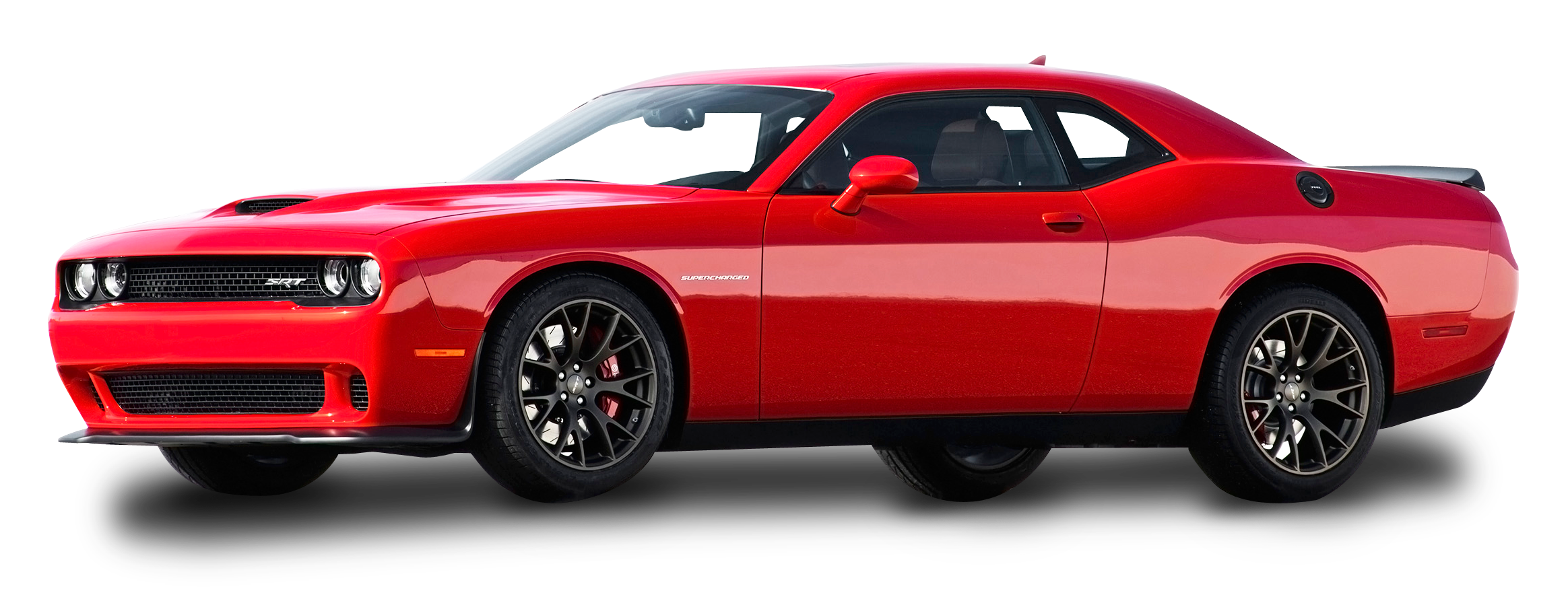 Red Dodge Challenger PNG Photo