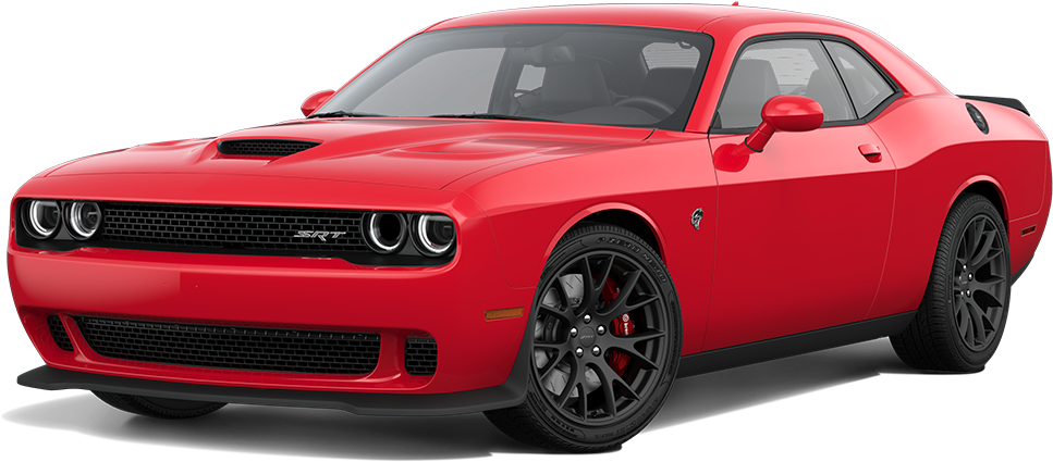 Red Dodge Challenger PNG Pic