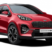Red Kia PNG Pic