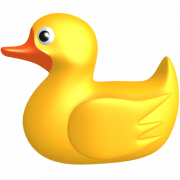 Rubberen Duck PNG -afbeelding