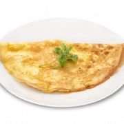 Arquivo de imagem PNG de omelete recheado