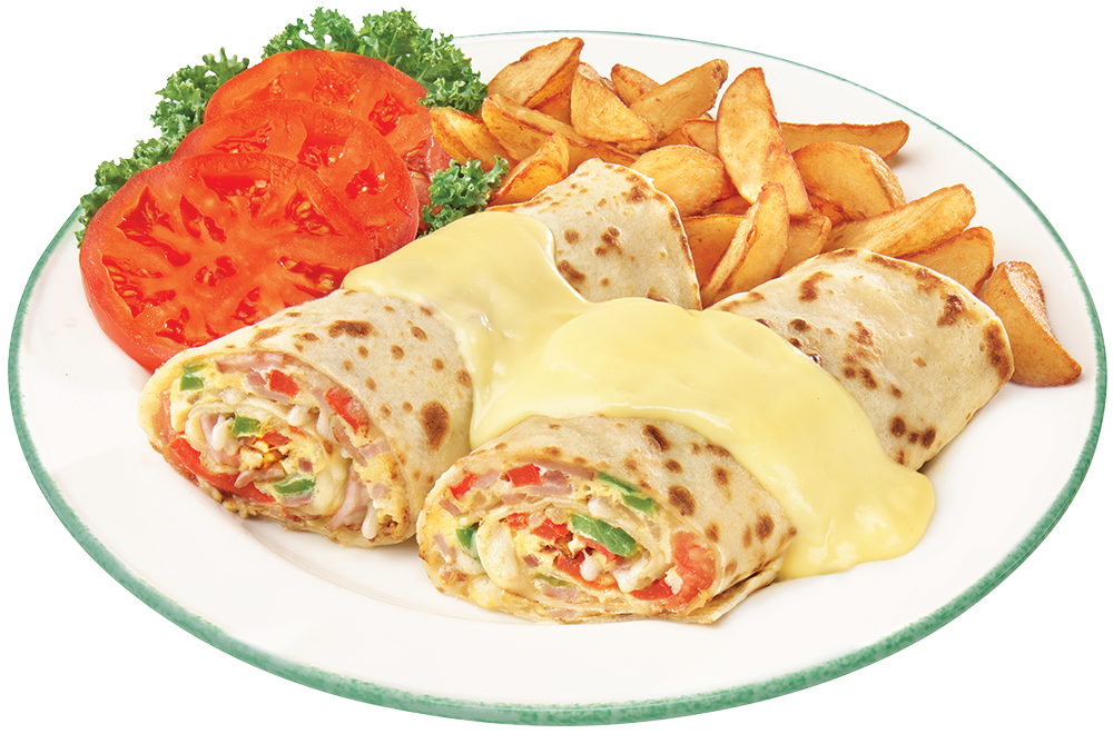Stuffed Omelette PNG Image