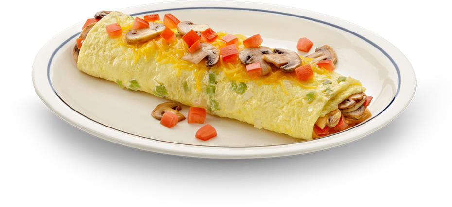 Stuffed Omelette PNG Images