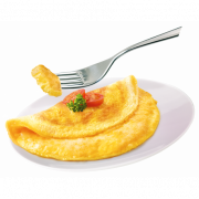 Stuffed Omelette PNG Photo