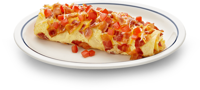 Stuffed Omelette PNG Photos