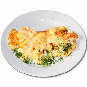 Stuffed Omelette PNG Picture