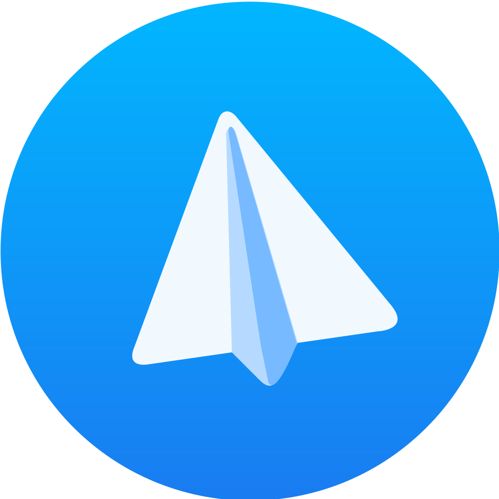 Telegram Logo PNG Cutout