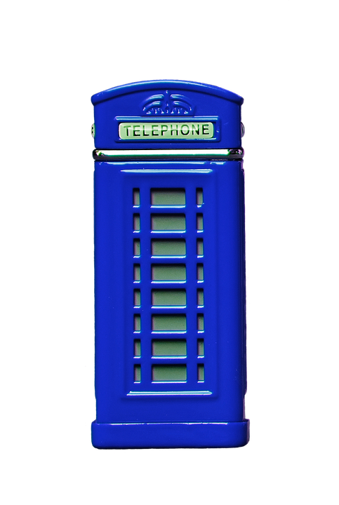 Telephone Booth PNG Cutout
