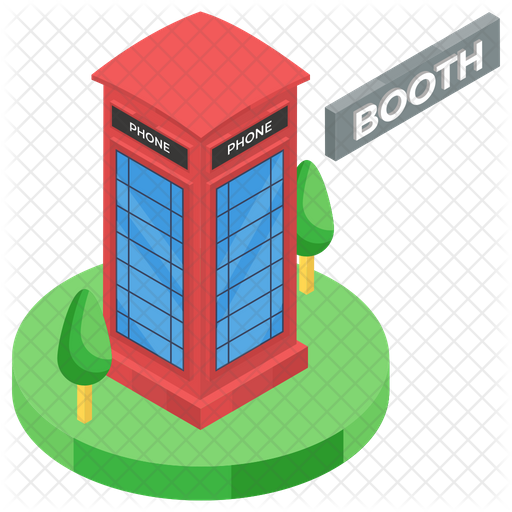 Telephone Booth PNG Photo