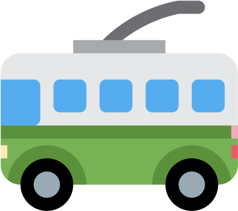 Trolleybus PNG Images HD
