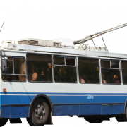 Trolleybus png imagen