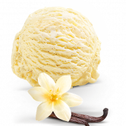 Файл PNG ванильного мороженого