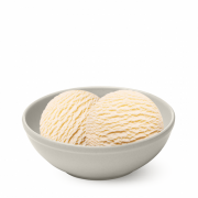 Image PNG de crème glacée à la vanille