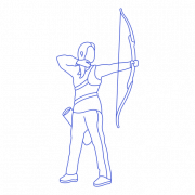 Pic vector archer png