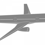 Imágenes PNG de plano volador vectorial