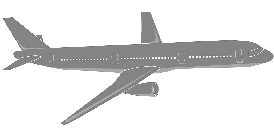 Вектор летающий самолет PNG изображения