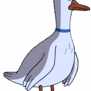 Vector Goose PNG -uitsparing