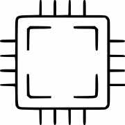 Immagini PNG del processore vettoriale
