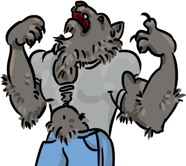 Werewolf PNG Free Image