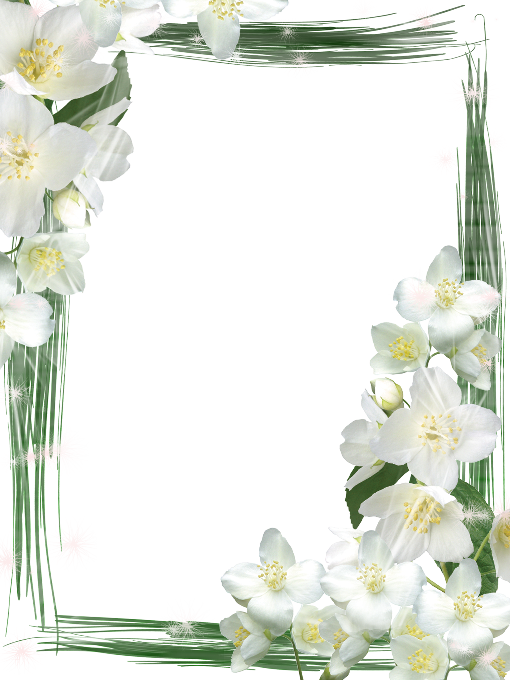 White Frame PNG Picture
