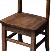 Chaise de meubles en bois PNG