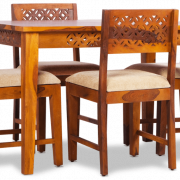 Silla de muebles de madera PNG Foto