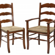 Sedia per mobili in legno foto png