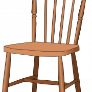 كرسي الأثاث الخشبي PNG صورة