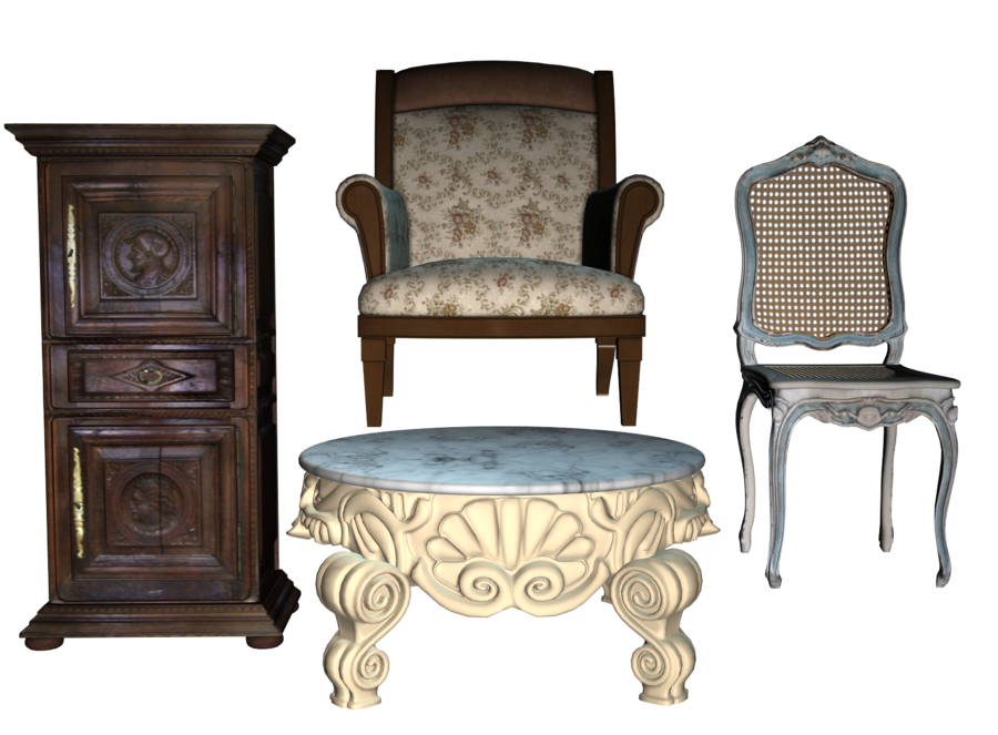 Wooden Furniture PNG Free Image